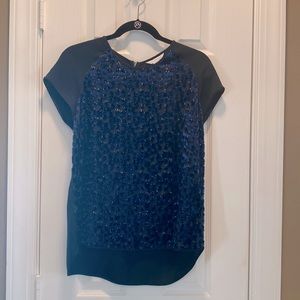 DVF Blouse- Perfect for the holiday season!